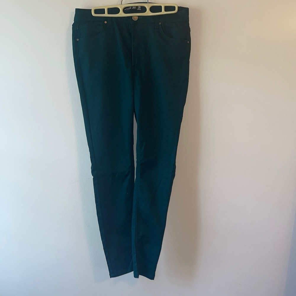 Cute forest green jeans